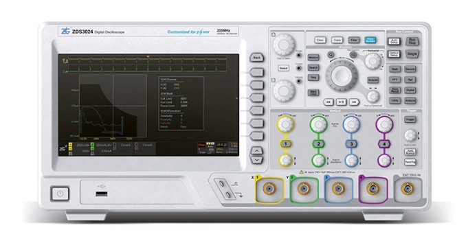 ZDS3024電源定制版示波器